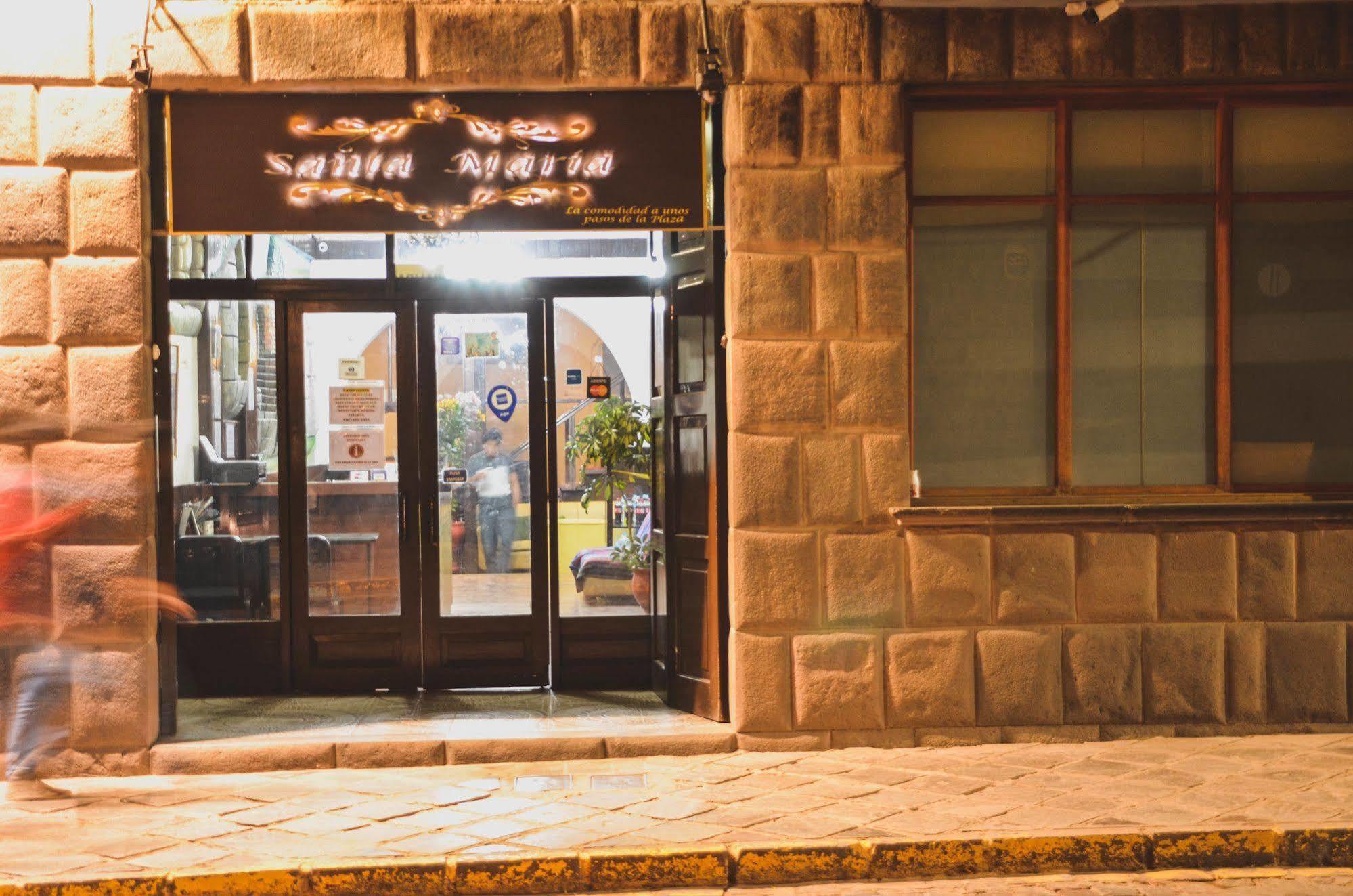 Hotel Santa Maria Cusco Exterior foto